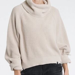 Pistola Soft Beige Cowl Neck Sweater